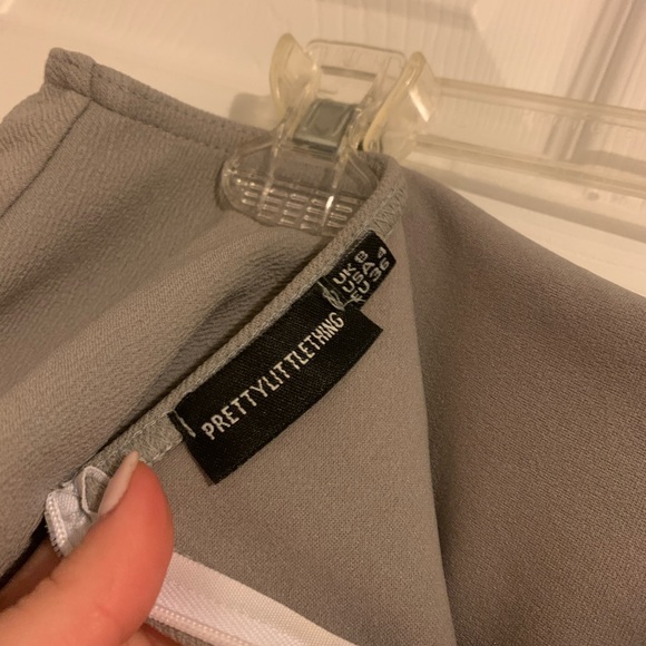 Grey midi jumpsuit - Picture 3 of 3